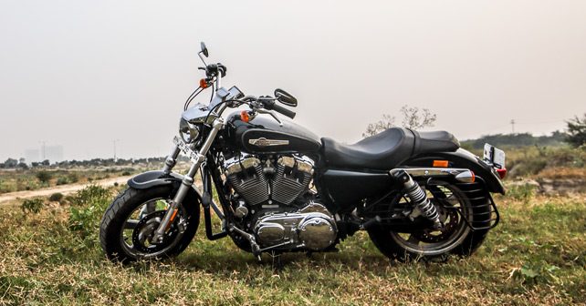 Harley-Davidson 1200 Custom, Track Test