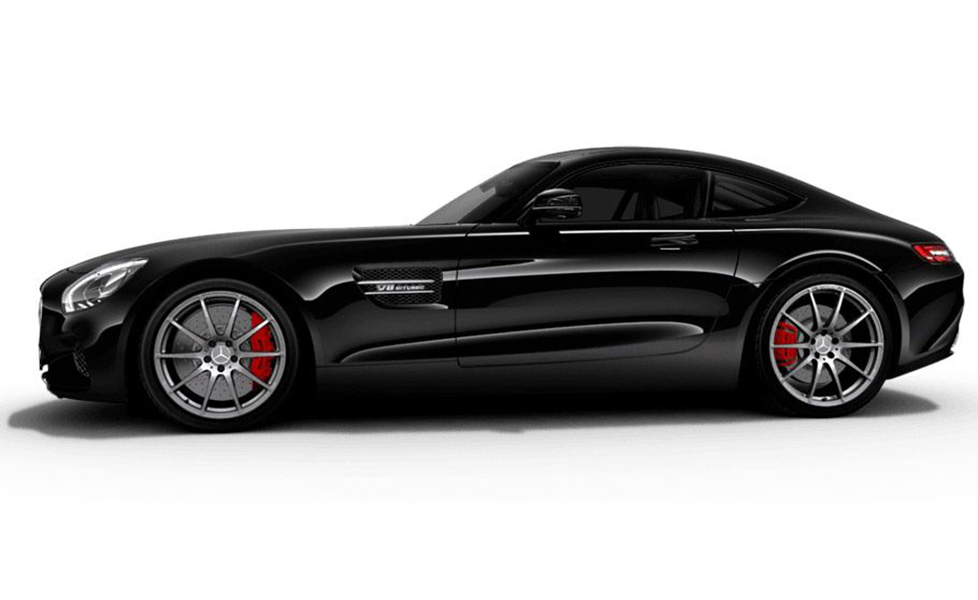 Mercedes Benz AMG GT exterior photo side view left 090