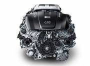 Mercedes Benz AMG GT interior photo engine 050