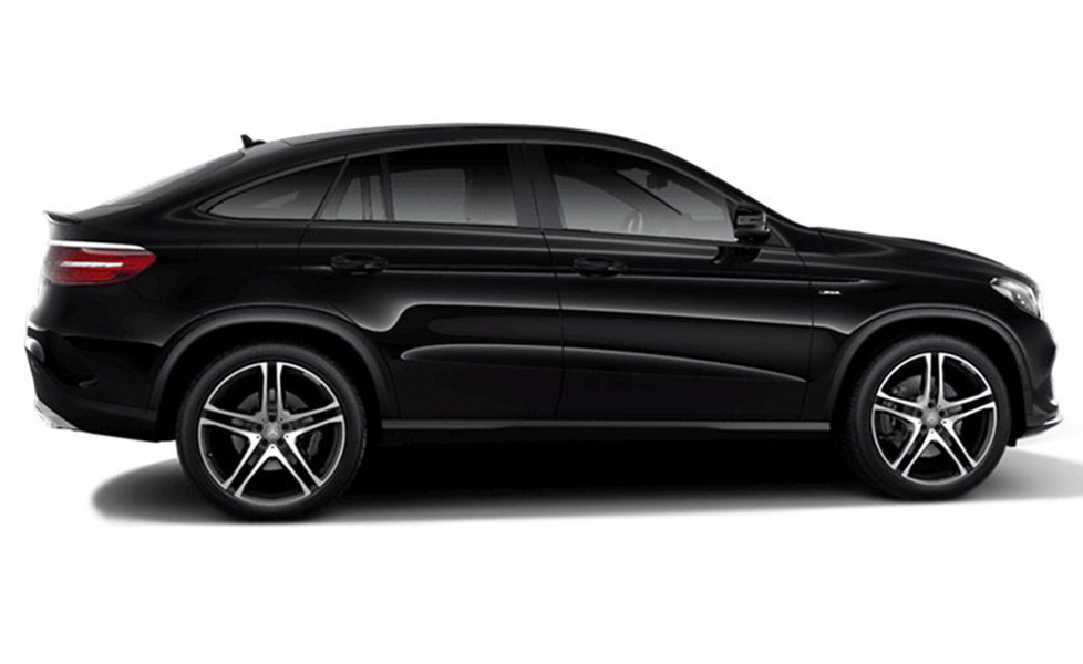 Mercedes Benz GLE Coupe exterior photo side view right 038