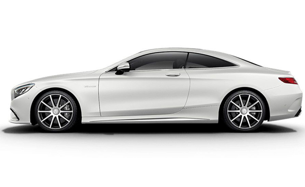 Mercedes Benz S Coupe exterior photo side view left 090