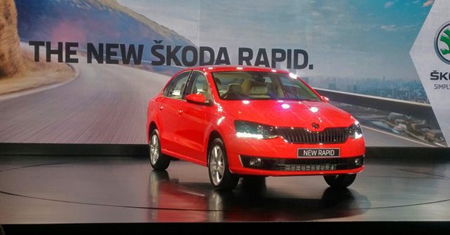 Skoda Rapid facelift launched at Rs. 8.34 lakh
