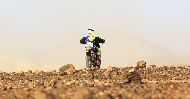 TVS and Hero prep for Dakar at OiLibya Rally