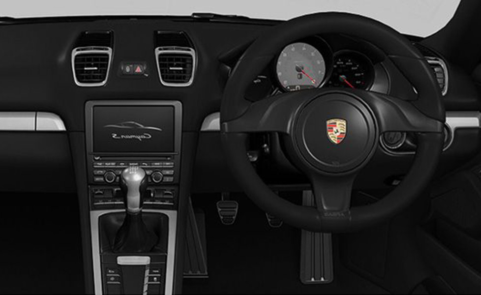Porsche Cayman interior photo dashboard 059