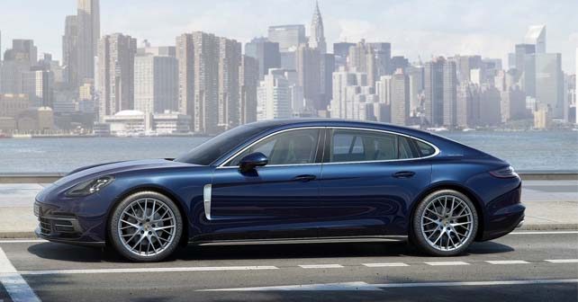 Long-wheelbase Porsche Panamera Executive unveiled