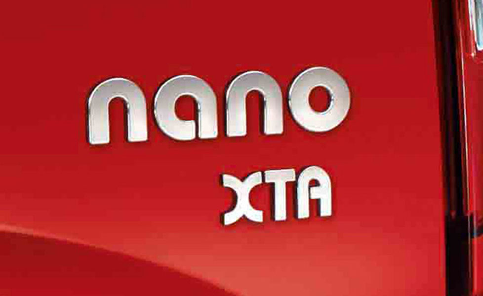 Tata Nano GenX image model and badging 100