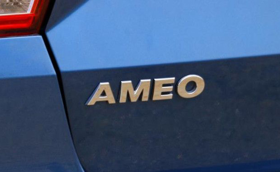 Volkswagen Ameo exterior photo model and badging 100