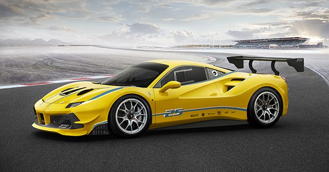 Ferrari 488 Challenge race car revealed in Daytona