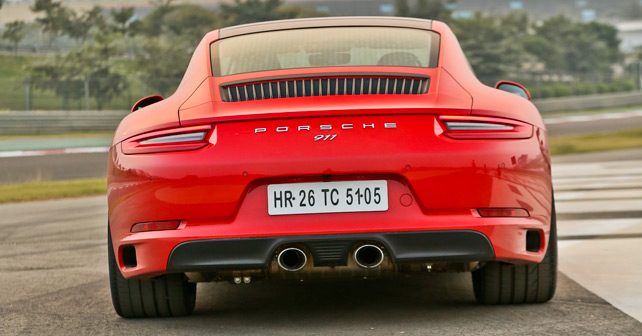 Porsche 911 Carrera S rear view