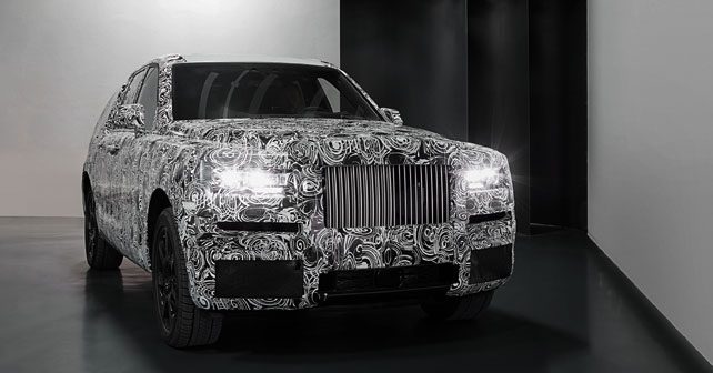 Rolls-Royce to commence testing the Cullinan SUV