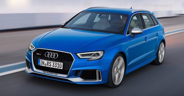 2017 Audi RS3 Sportback gets more firepower