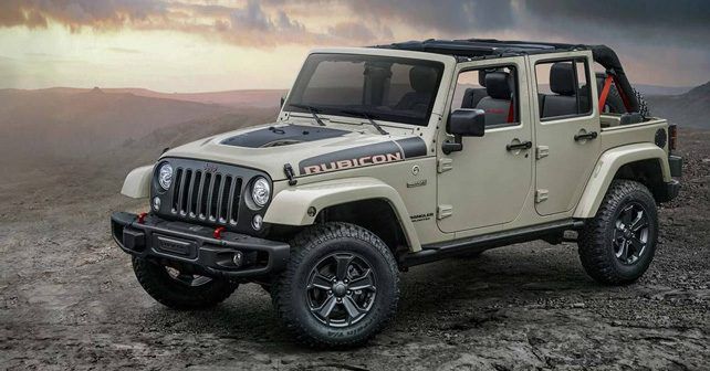 Jeep reveals Wrangler Rubicon Recon special edition