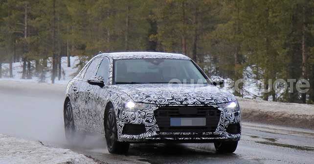 2018 Audi A6 Spied On Test Run!