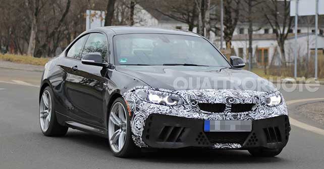 2018 BMW M2 facelift caught doing test rounds