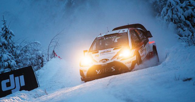 Toyota flexes its muscle on WRC return