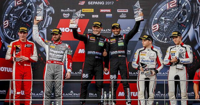 Aditya Patel & Mitch Gilbert win inaugural round of Blancpain GT Series Asia