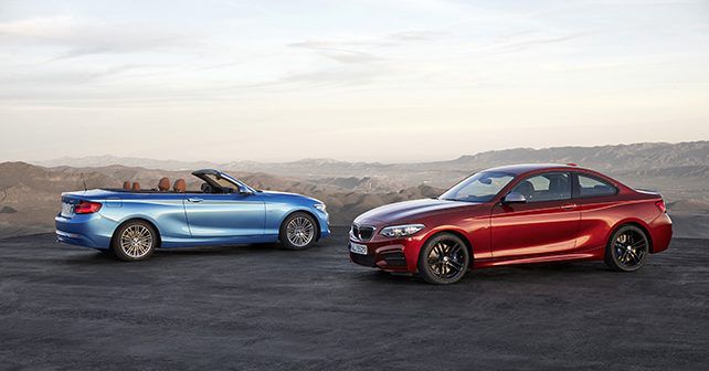 BMW 2 Series Coupe and Convertible facelift revealed