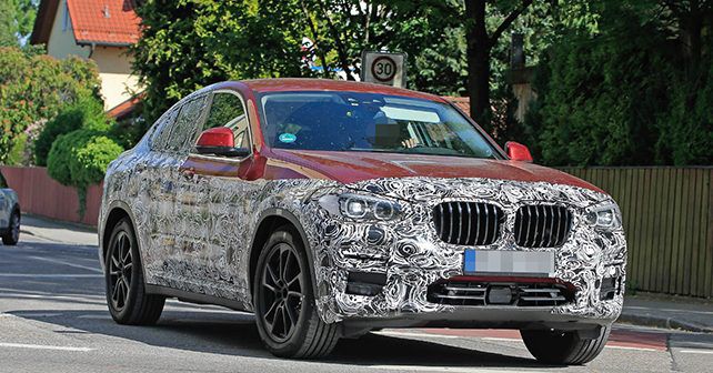 New spy shots of 2018 BMW X4 emerge