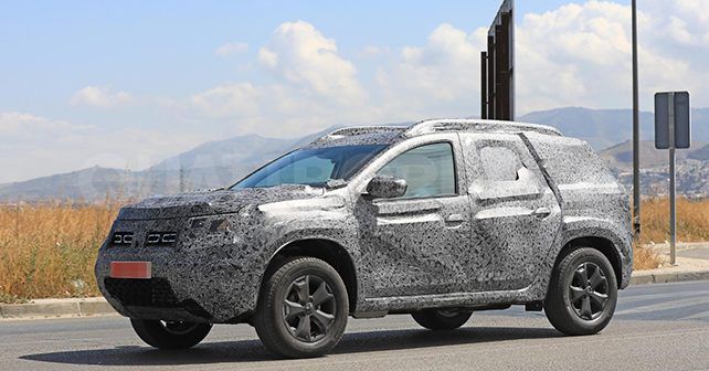 2018 Renault Duster spied for the first time