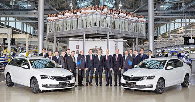 ŠKODA produces 1.5-millionth third-generation OCTAVIA - Škoda