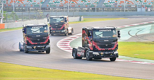 India's heaviest racing machines mix it up