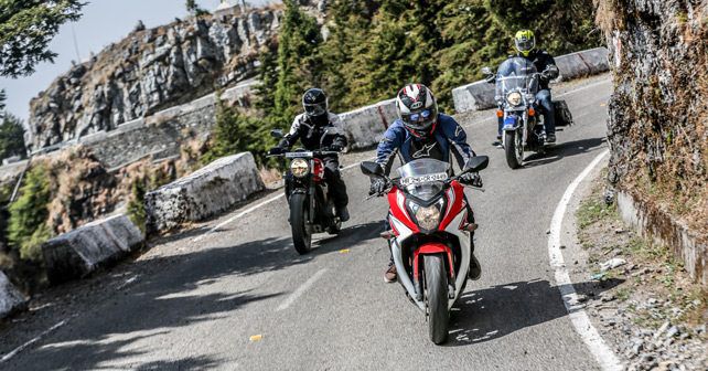 Triumph Street Twin + Honda CBR 650F + Harley-Davidson Softail: Road Trip