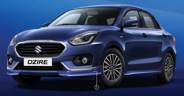 Maruti Suzuki DZire gets body kit option