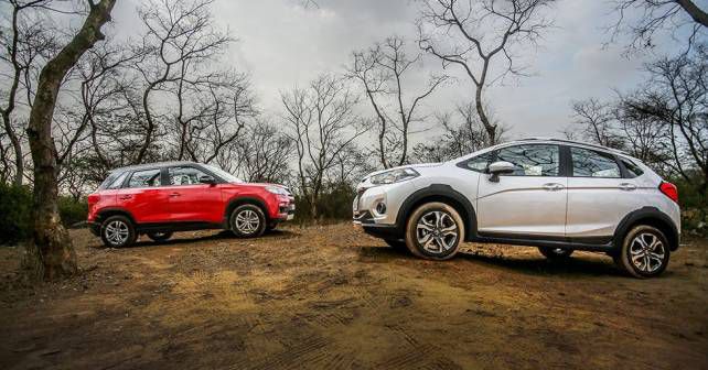 Honda WR-V vs Maruti Suzuki Vitara Brezza - Photos