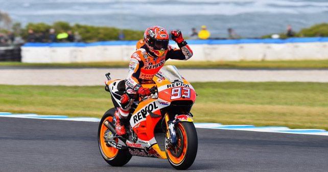 MotoGP 2016: Marquez storms to pole Down Under