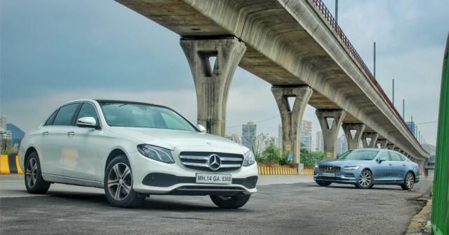 Mercedes-Benz E-Class vs Volvo S90 - Photos