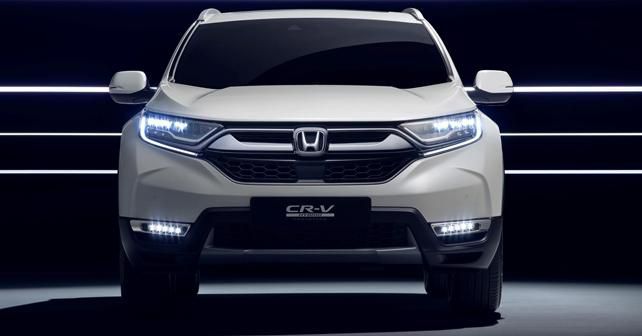 2018 Honda CR-V Hybrid Prototype set for Frankfurt debut