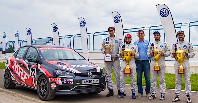 VW Ameo Cup Round 4: Karminder Singh clinches his first ever title