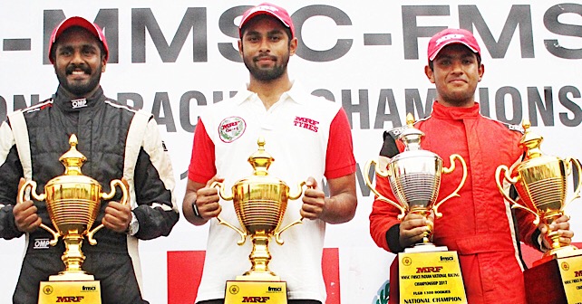 MRF F1600: Sandeep Kumar dominates enitre round five