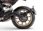 Ducati Scrambler Cafe Racer Image Rear Wheel  Tyre