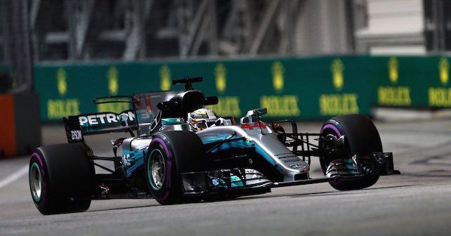 F1 2017: Hamilton receives his Singapore Grand Prix miracle as Vettel causes chaos at the start