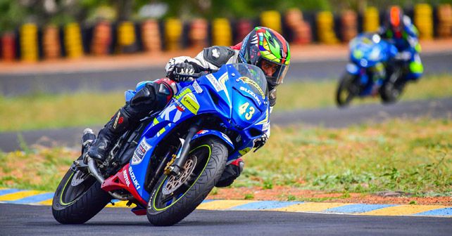 The Suzuki Gixxer series finds its Red Bull Road to Rookies contender