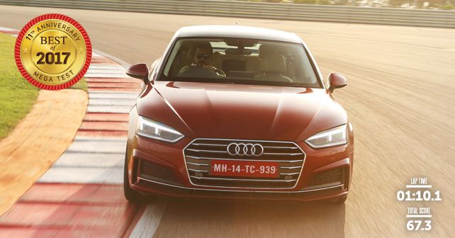 Audi A5 Sportback, Track Test