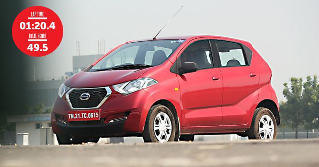 2017 Datsun Redi-Go, Track Test