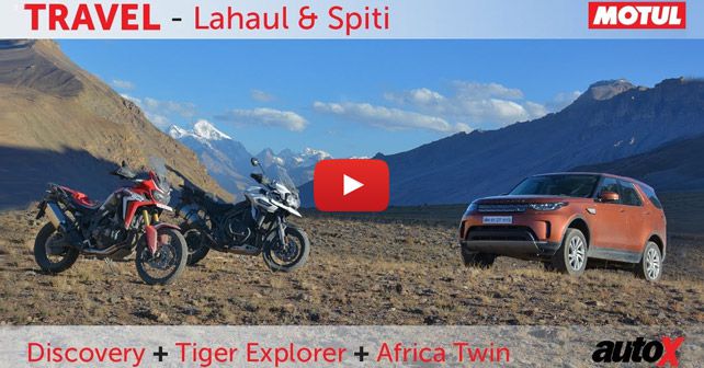 Discovery + Tiger Explorer + Africa Twin Video