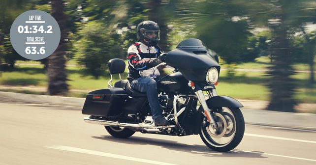 Harley-Davidson Street Glide, Track Test