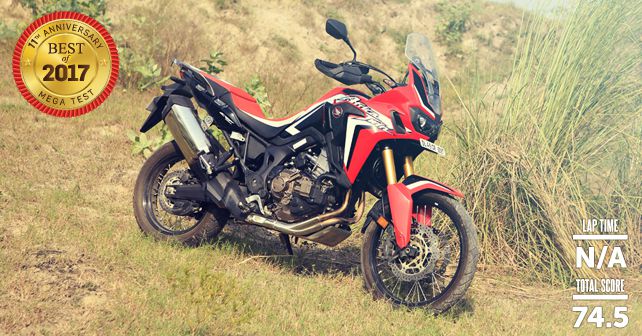 Honda Africa Twin, Track Test