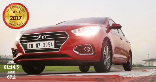 Hyundai Verna, Track Test