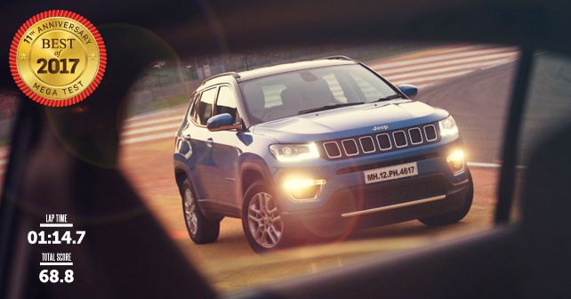 Jeep Compass, Track Test