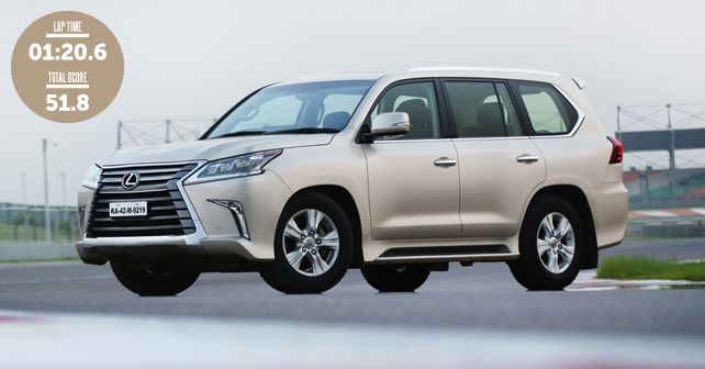 Lexus LX 450d, Track Test