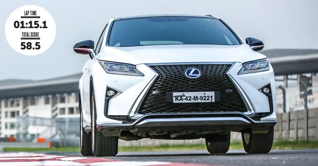 Lexus RX 450h, Track Test