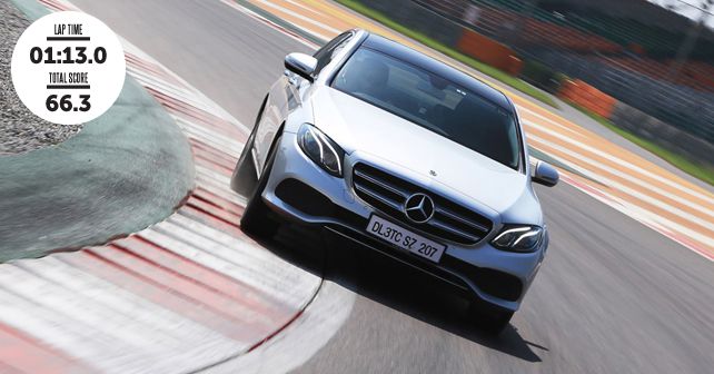 Mercedes-Benz E 220d, Track Test