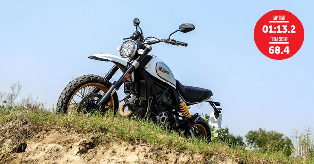 Scrambler Ducati Desert Sled, Track Test