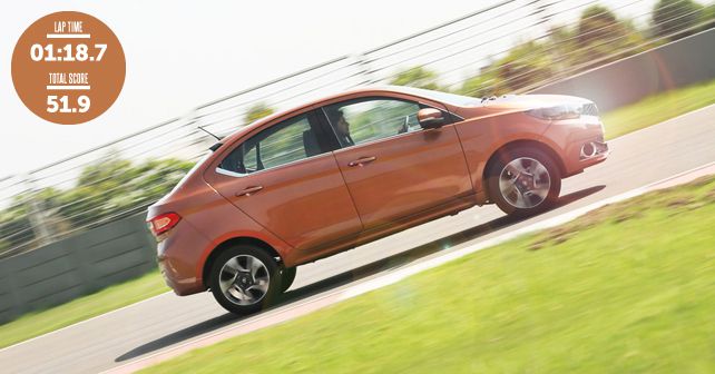 Tata Tigor, Track Test