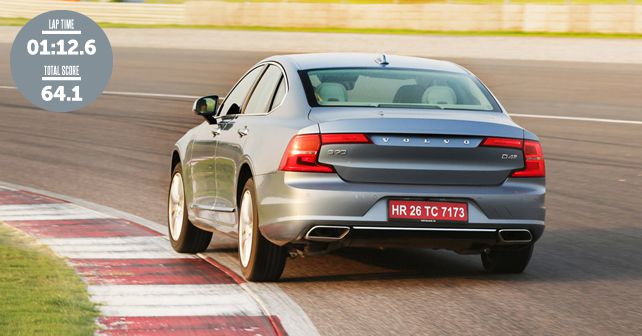 Volvo S90, Track Test