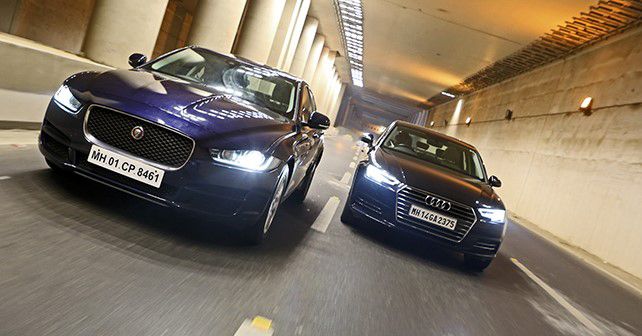 Essai Comparatif : Audi A4 vs. Jaguar XE